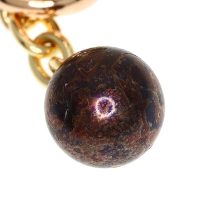 CARTIER Trinity Pearl Pearl earring K18 Yellow Gold K18 White GoldLadies [Used]