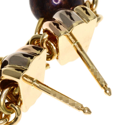 CARTIER Trinity Pearl Pearl earring K18 Yellow Gold K18 White GoldLadies [Used]