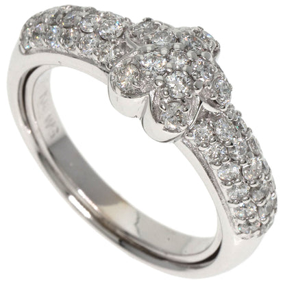 Ponte Vecchio Diamond Ring K18 White Gold Ladies [Used]