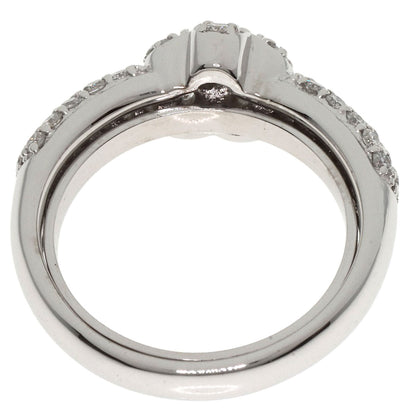 Ponte Vecchio Diamond Ring K18 White Gold Ladies [Used]