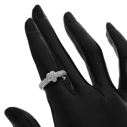 Ponte Vecchio Diamond Ring K18 White Gold Ladies [Used]