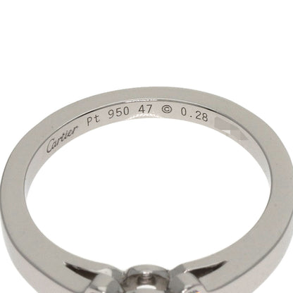 CARTIER Ballerina Diamond #47 Ring Platinum PT950 Ladies [Used]