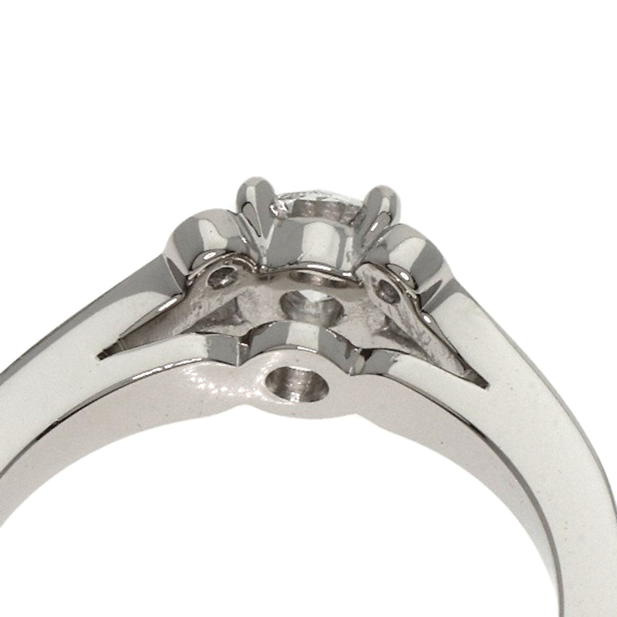 CARTIER Ballerina Diamond #47 Ring Platinum PT950 Ladies [Used]