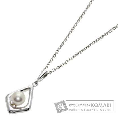 MIKIMOTO Pearl Pearl Necklace Silver Ladies [Used]