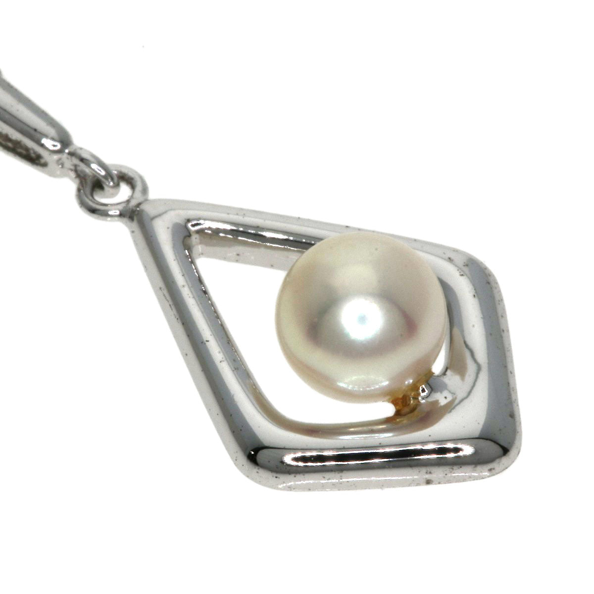 MIKIMOTO Pearl Pearl Necklace Silver Ladies [Used]