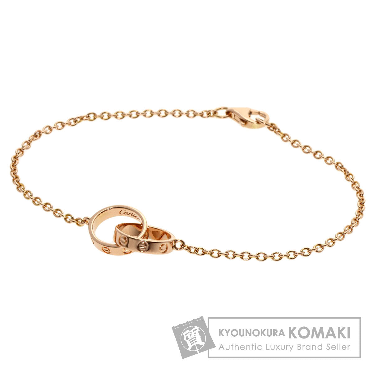 CARTIER baby love Bracelet K18 Pink Gold Ladies [Used]