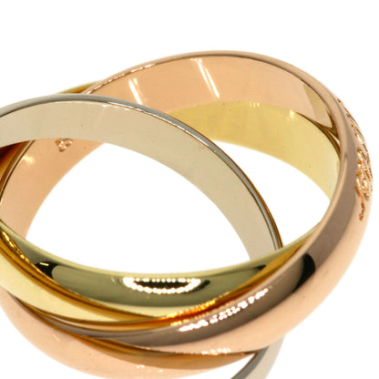 CARTIER Trinity #48 Ring K18 Yellow Gold 18K Pink GoldLadies [Used]