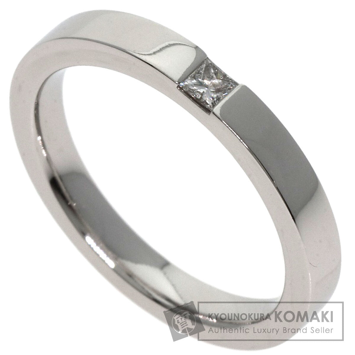 HARRY WINSTON   Wedding Ring Princess Cut Diamond Ring  Platinum PT950 Ladies [Used]