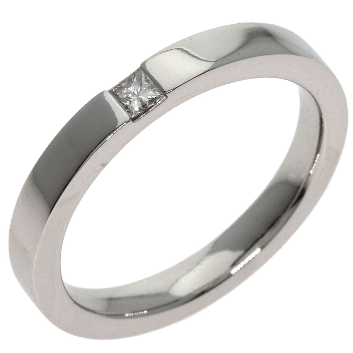 HARRY WINSTON   Wedding Ring Princess Cut Diamond Ring  Platinum PT950 Ladies [Used]