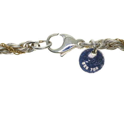 TIFFANY&Co. Screw Twist Chain Bracelet K18 Yellow Gold SVLadies [Used]