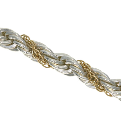 TIFFANY&Co. Screw Twist Chain Bracelet K18 Yellow Gold SVLadies [Used]