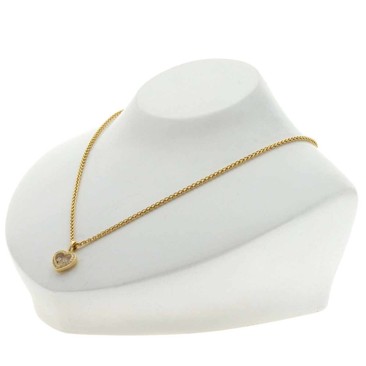 Chopard   Happy diamond 79/4502 Necklace  K18 Yellow Gold Ladies [Used]