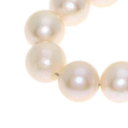 Akoya pearl Pearl Earring 2 piece set Necklace Silver 30.9g　Ladies