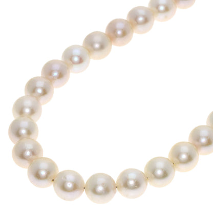 Akoya pearl Pearl Earring 2 piece set Necklace Silver 30.9g　Ladies