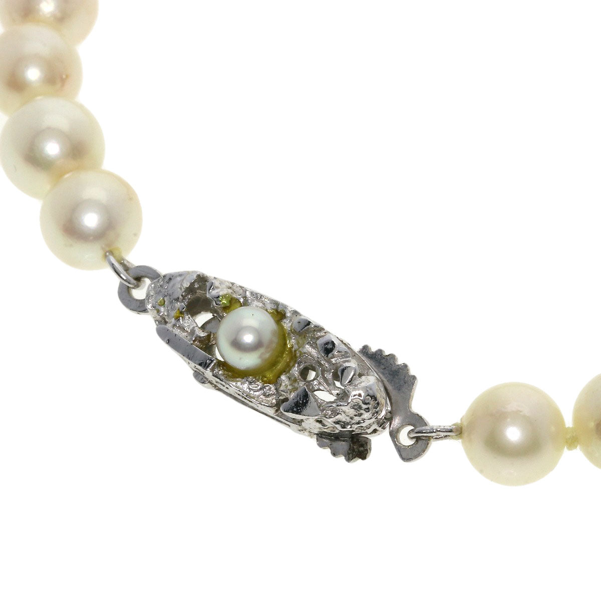 Akoya pearl Pearl Bracelet Silver 13.4g　Ladies