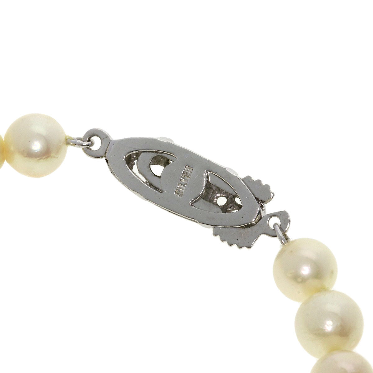Akoya pearl Pearl Bracelet Silver 13.4g　Ladies