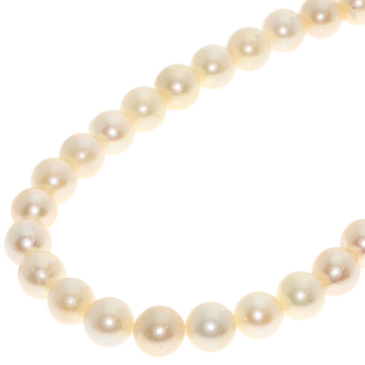Akoya pearl Pearl Necklace Silver  29.1g�@Ladies