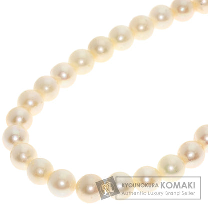 Akoya pearl Pearl Necklace Silver  29.1g�@Ladies