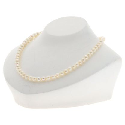 Akoya pearl Pearl Necklace Silver  29.1g�@Ladies