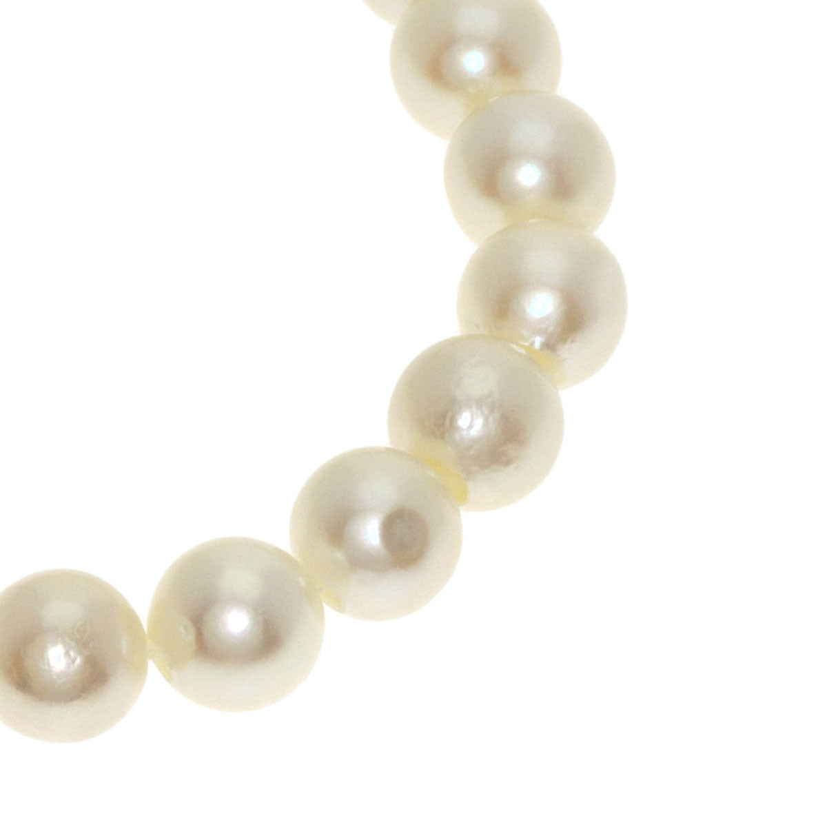Akoya pearl Pearl Necklace Silver 24.6g　Ladies