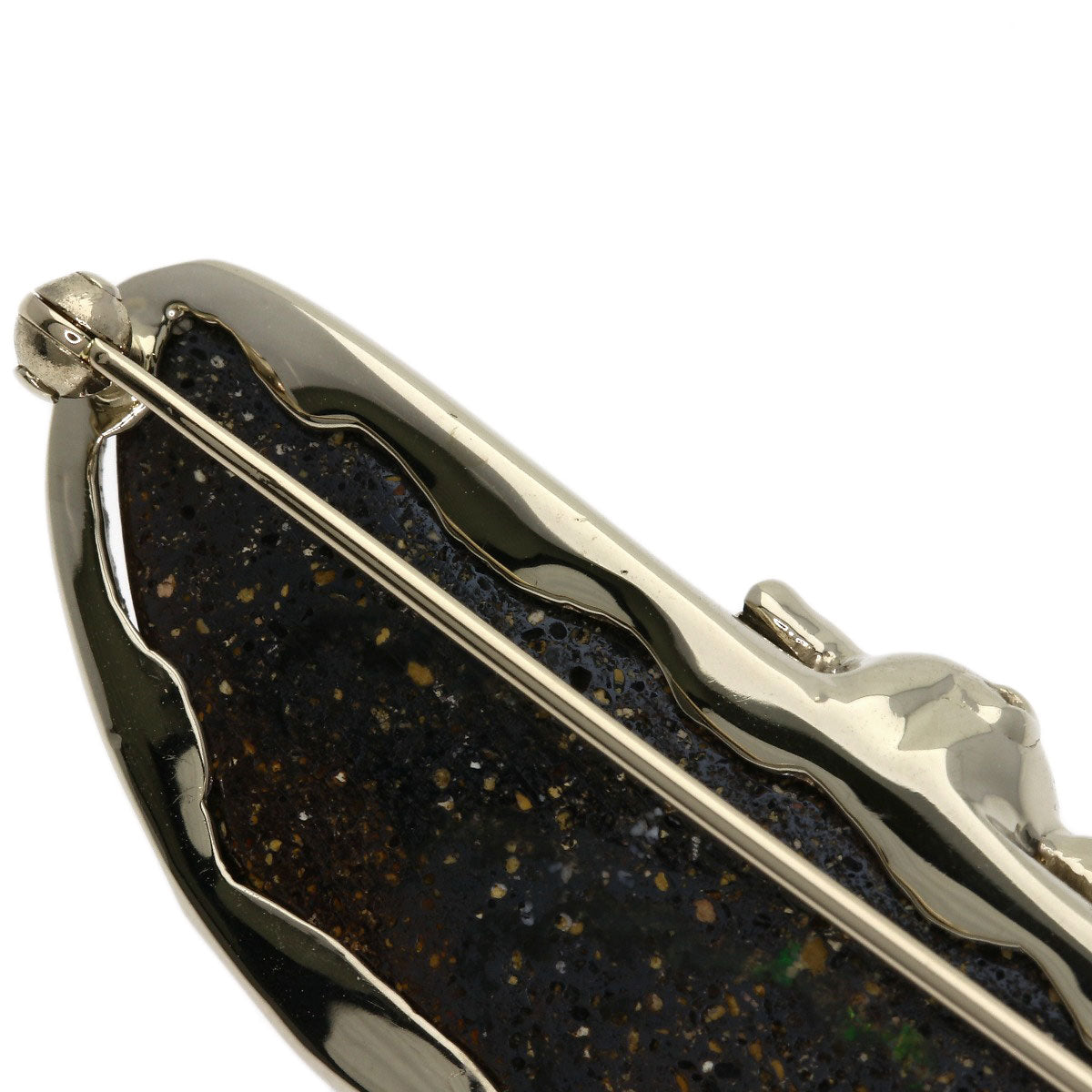 24.14ct Opal Pig Motif Brooch K18 White Gold 16.1g　Ladies