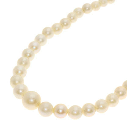 Akoya pearl Pearl gradation Necklace Silver 14.4g　Ladies