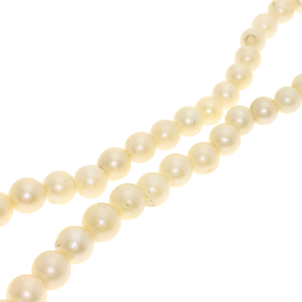 Akoya pearl Pearl gradation Necklace Silver 14.4g　Ladies