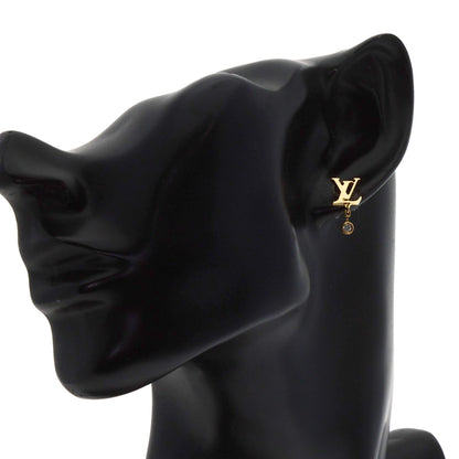 LOUIS VUITTON Ldylle Blossom 1P Diamond One Piece Only earring K18 Yellow Gold Ladies [Used]