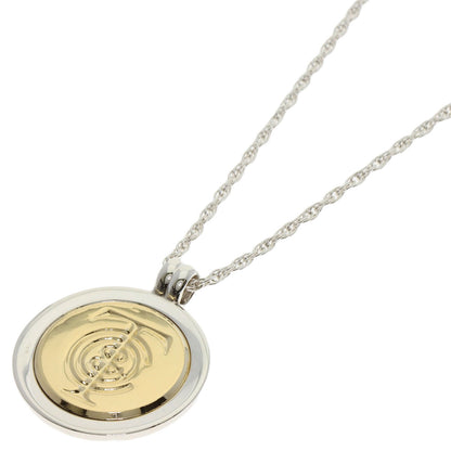 TIFFANY&Co.   T&C Coin Necklace  K18 Yellow Gold SVLadies [Used]