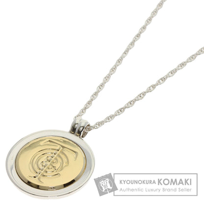 TIFFANY&Co.   T&C Coin Necklace  K18 Yellow Gold SVLadies [Used]