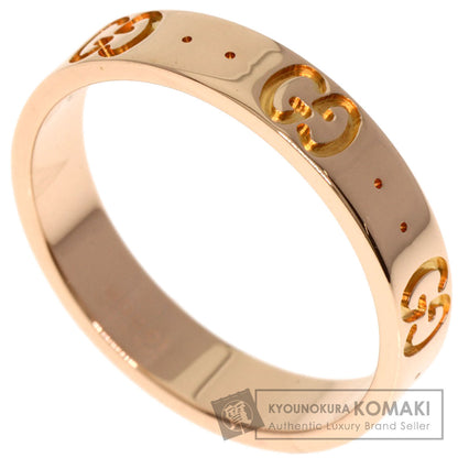 GUCCI Icon ring # 13 Ring K18 Pink Gold Ladies [Used]
