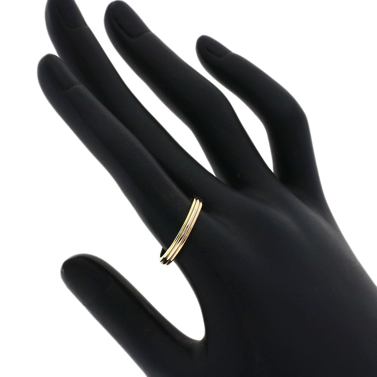 CARTIER   Three colors #55 Ring  K18 Yellow Gold 18K Pink GoldLadies [Used]