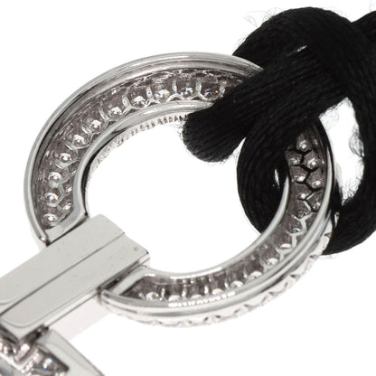 CARTIER PANTHERE de Cartier Onyx Diamond Necklace K18 White Gold Ladies [Used]