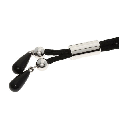 CARTIER PANTHERE de Cartier Onyx Diamond Necklace K18 White Gold Ladies [Used]