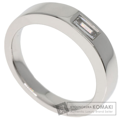 HARRY WINSTON One Baguette Princess Diamond Ring Platinum PT950 Ladies [Used]