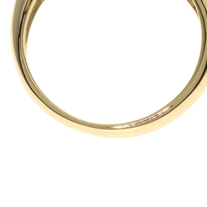 Ponte Vecchio   Heart Citrin Diamond Ring  K18 Yellow Gold Ladies [Used]