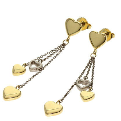 TIFFANY&Co. Heart drop earring K18 Yellow Gold K18 White GoldLadies [Used]