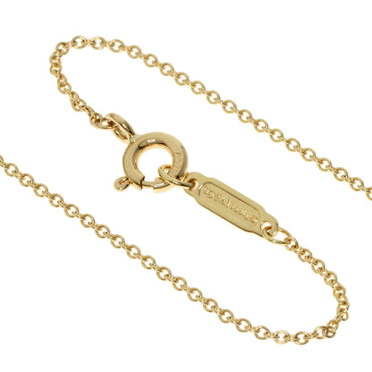 TIFFANY&Co. Fleur de Lis Diamond Necklace K18 Yellow Gold Ladies [Used]