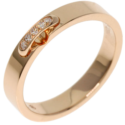 Chaumet Lien Evidance Diamond #45 Ring K18 Pink Gold Ladies [Used]