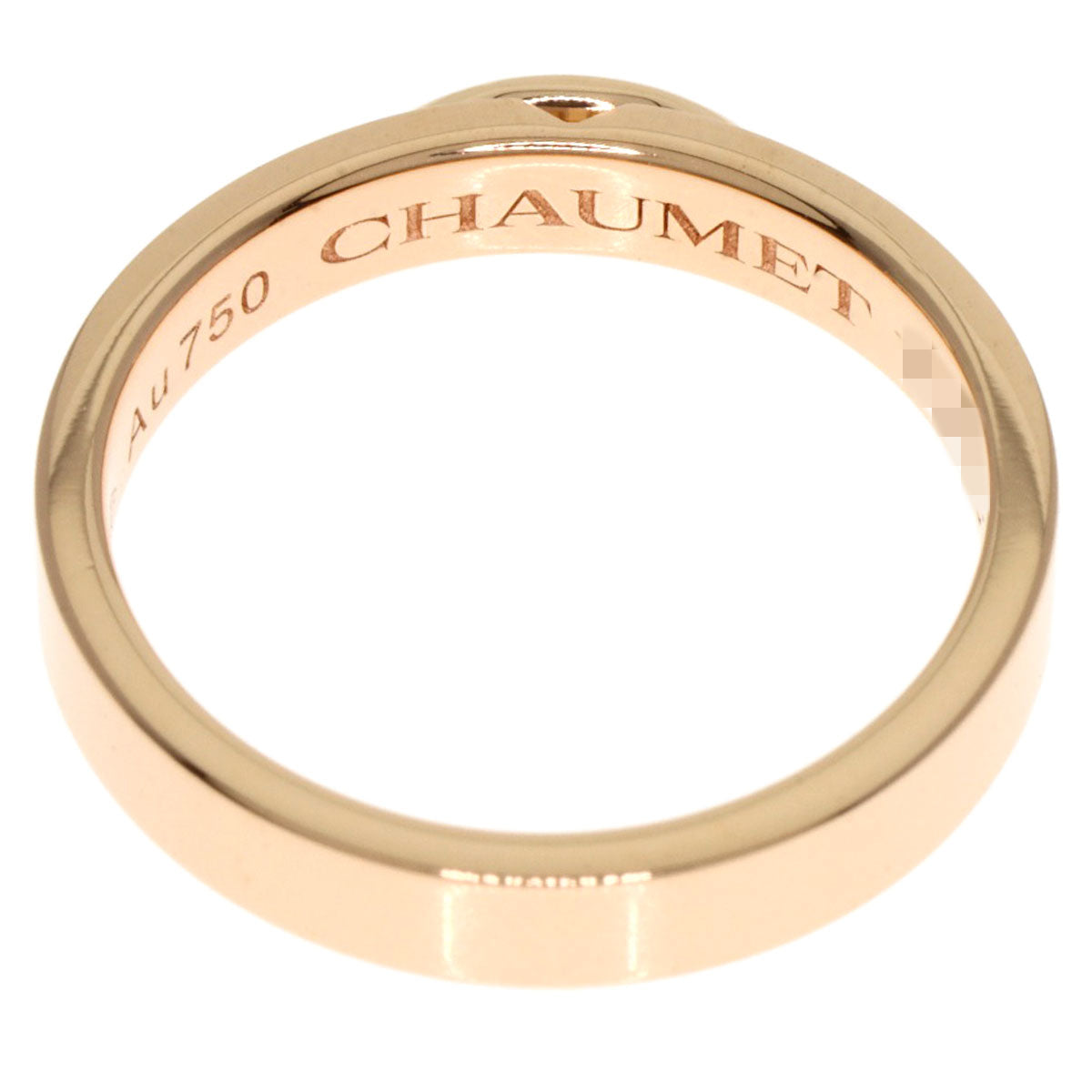 Chaumet Lien Evidance Diamond #45 Ring K18 Pink Gold Ladies [Used]