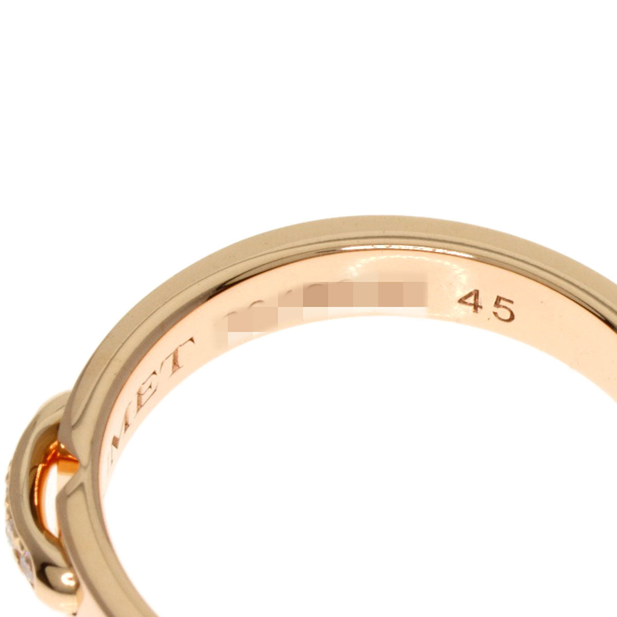 Chaumet Lien Evidance Diamond #45 Ring K18 Pink Gold Ladies [Used]