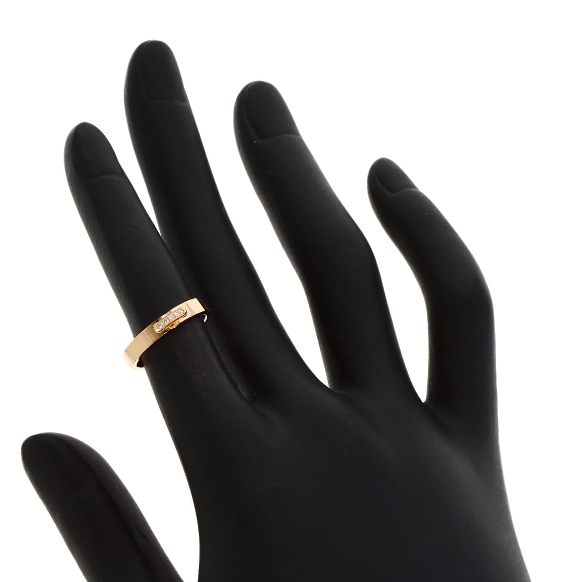 Chaumet Lien Evidance Diamond #45 Ring K18 Pink Gold Ladies [Used]