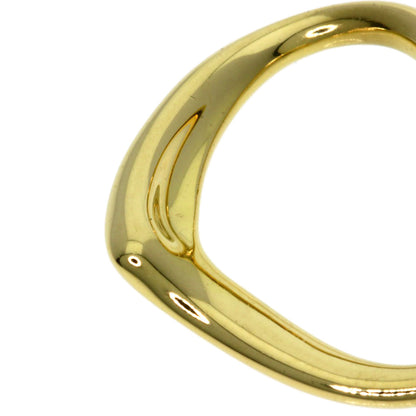 TIFFANY&Co. Open heart Necklace K18 Yellow Gold Ladies [Used]