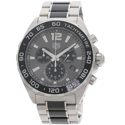 TAG HEUER FORMULA1 chronograph Watches CAZ1011 Stainless Steel/SSxCeramic mens