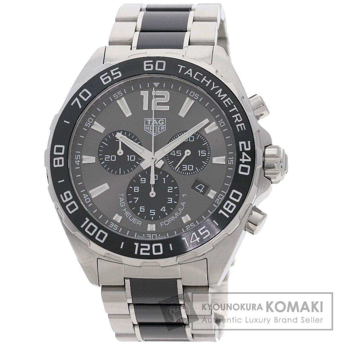 TAG HEUER FORMULA1 chronograph Watches CAZ1011 Stainless Steel/SSxCeramic mens