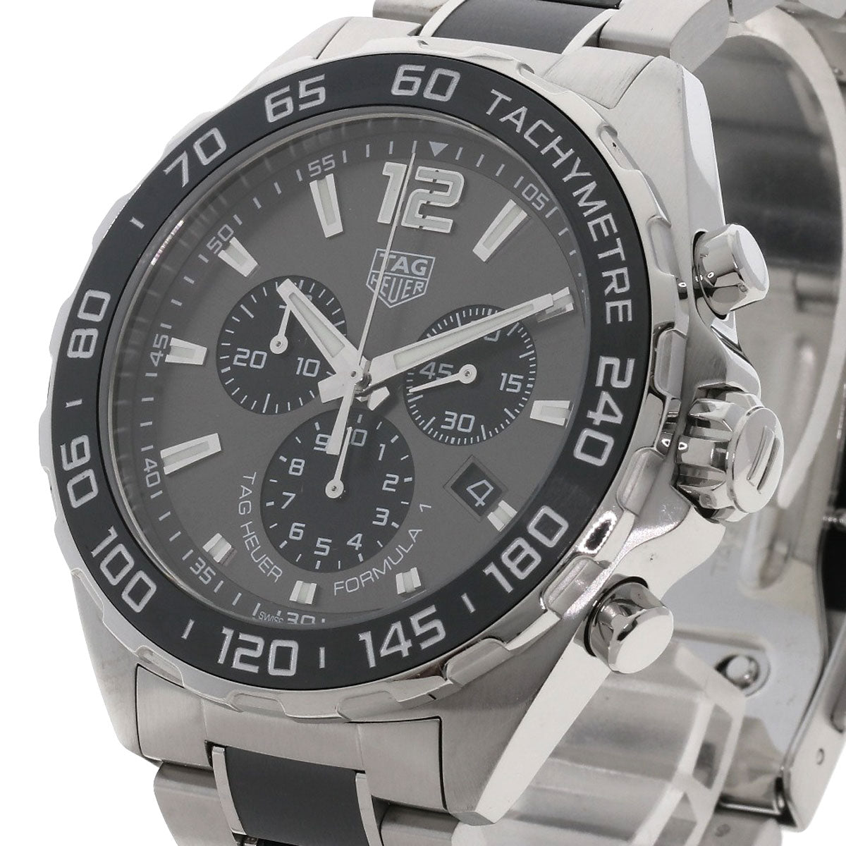 TAG HEUER FORMULA1 chronograph Watches CAZ1011 Stainless Steel/SSxCeramic mens