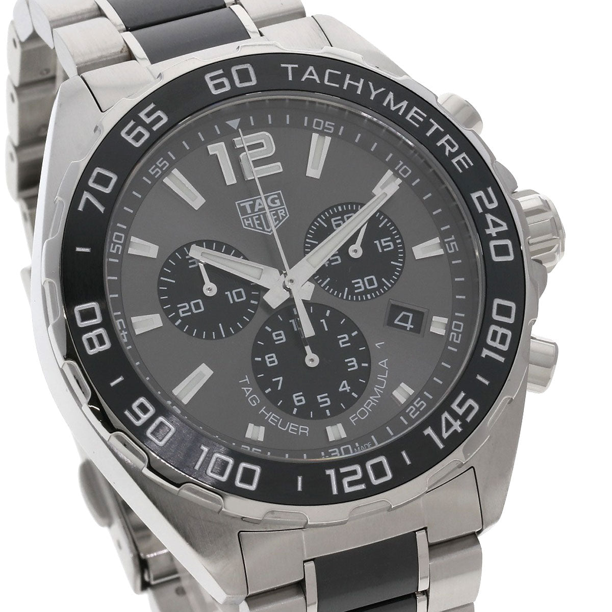 TAG HEUER FORMULA1 chronograph Watches CAZ1011 Stainless Steel/SSxCeramic mens