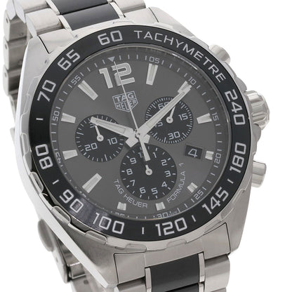 TAG HEUER FORMULA1 chronograph Watches CAZ1011 Stainless Steel/SSxCeramic mens