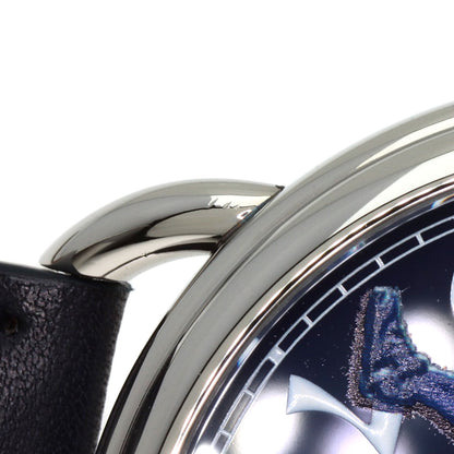 POLO RALPH LAUREN NY Yankees Bear Watches 472865479002 Stainless Steel/Leather mens