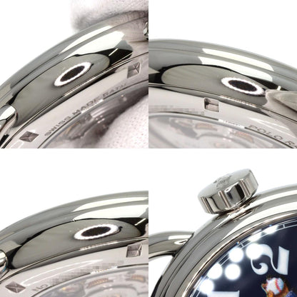 POLO RALPH LAUREN NY Yankees Bear Watches 472865479002 Stainless Steel/Leather mens